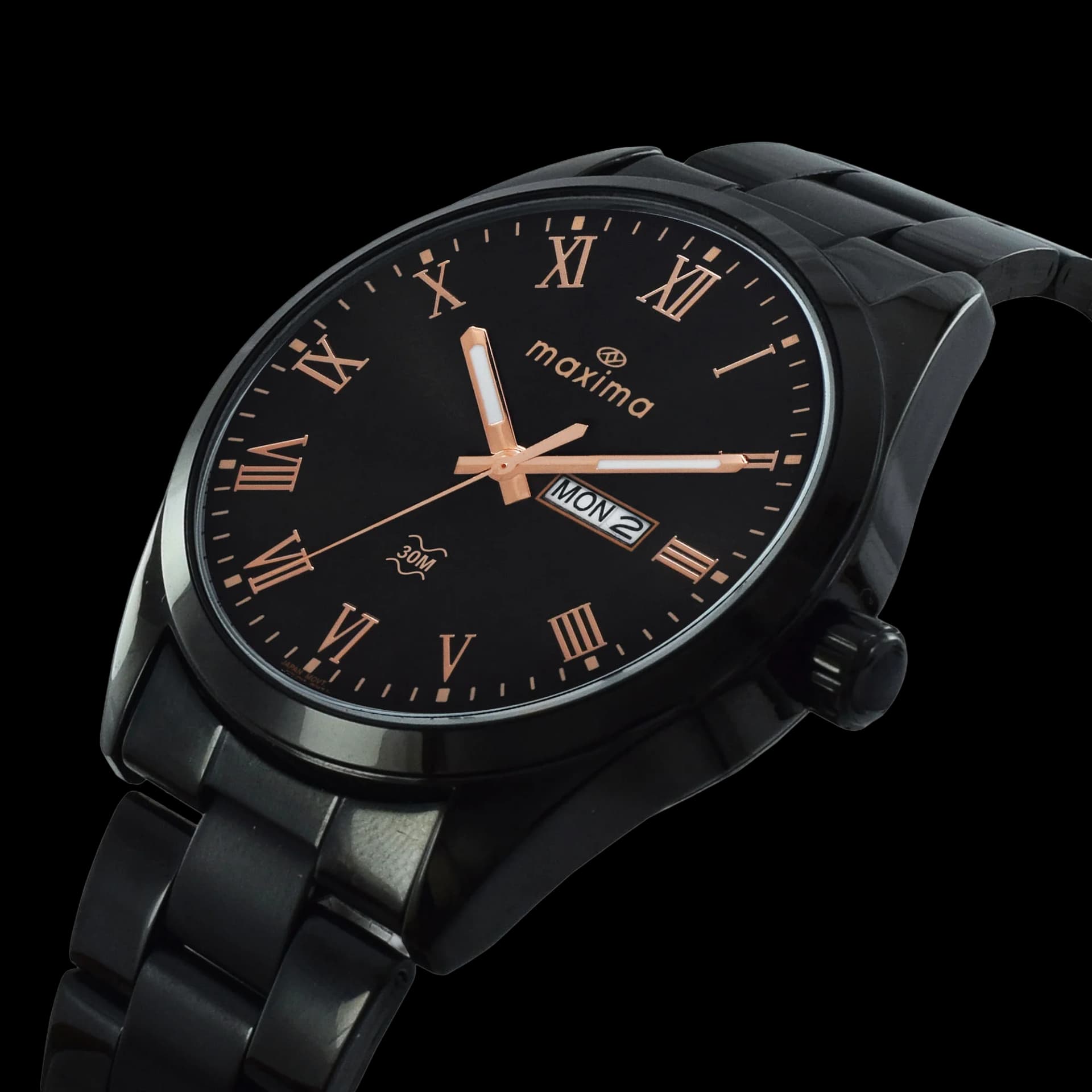 Maxima Apex Stainless Steel Analog Watch